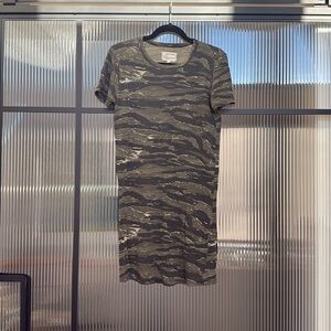 Current Elliott Camo T-shirt Dress